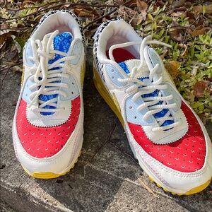 Nike Air Max 90 Patchwork Sneakers 9.5